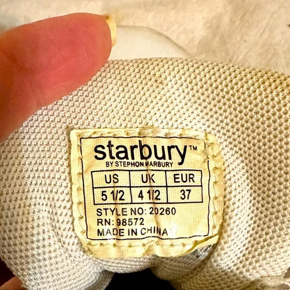 Vintage Starbury One by Stephon Marbury Men's Size:5.5 RARE!! Leather Basketball